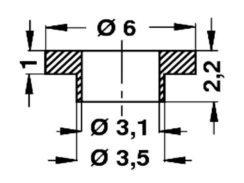 FISCHER Isolierbuchse Polyamid schwarz-1