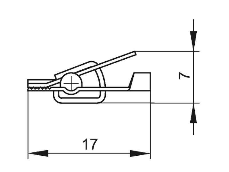 HIRSCHMANN Test & Measurement AGF 1 Miniatur-Abgreifklemme blank-1