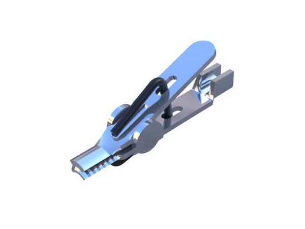 HIRSCHMANN Test & Measurement AGF 1 Miniatur-Abgreifklemme blank