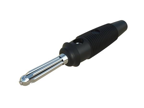 HIRSCHMANN Test & Measurement BÜLA 30 K Büschel-Stecker schwarz