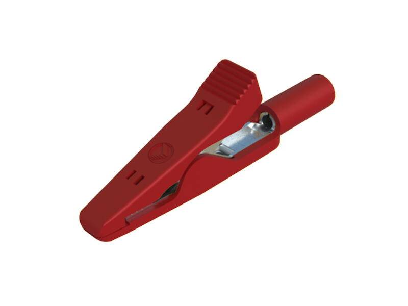 HIRSCHMANN Test & Measurement MA 1 crimp Miniatur-Abgreifklemme rot-0