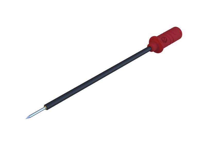 HIRSCHMANN Test & Measurement MIKRO-PRÜF MPS 2 0,64 FT Miniatur-Prüfspitze rot-0