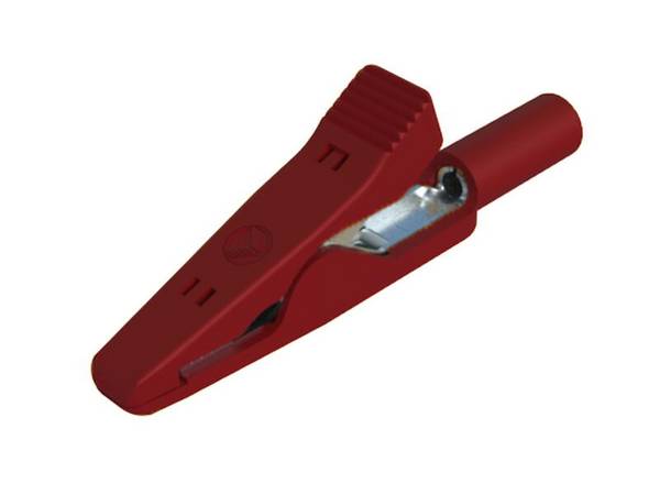 HIRSCHMANN Test & Measurement MA 1 S Miniatur-Abgreifklemme rot