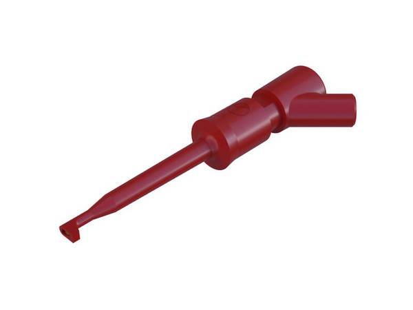 HIRSCHMANN Test & Measurement KLEPS 2-BU Miniatur-Klemmprüfspitze rot