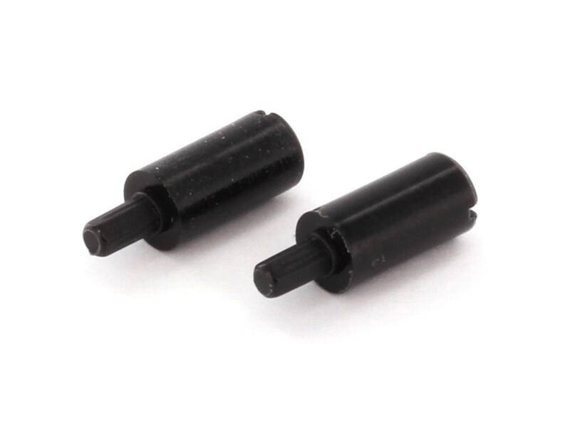 PIHER Steckachse schwarz massiv für 10 mm Trimmpotentiometer-0
