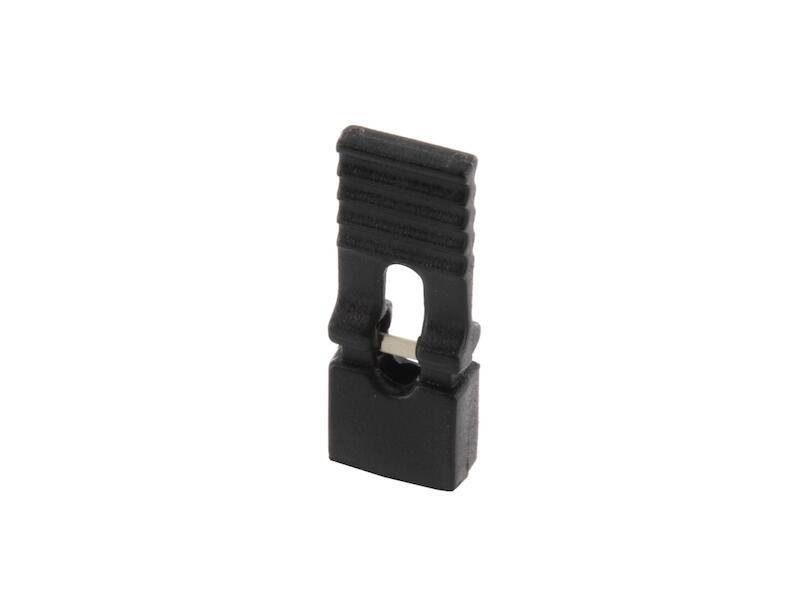 econ connect Shunt-Stecker mit Zuglasche schwarz Rastermaß 2,54 mm-0