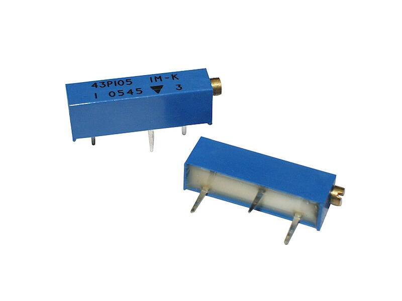 VISHAY Cermet-Spindeltrimmer M43P 100 Ω ± 10% 400 V 0,75 W