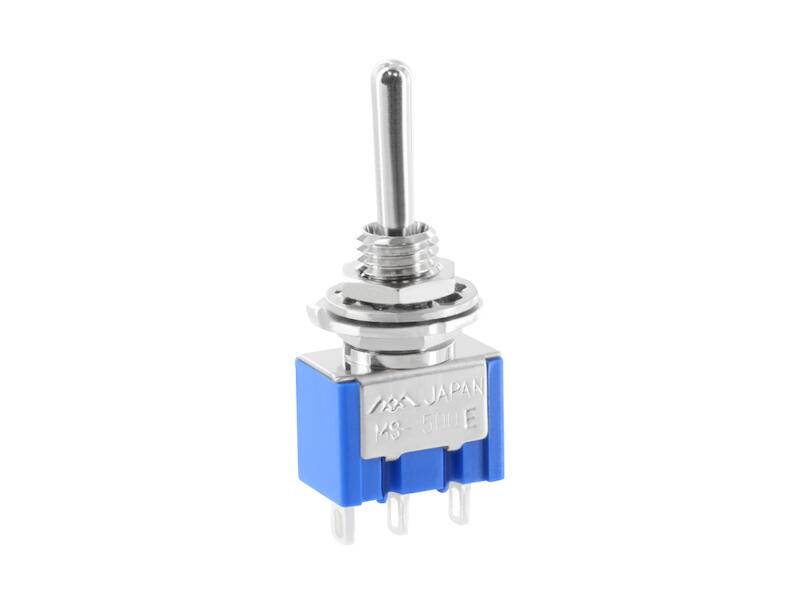 MIYAMA Kippschalter Wechsler mit Mittelstellung 6 A 125 Vac 1 polig-0