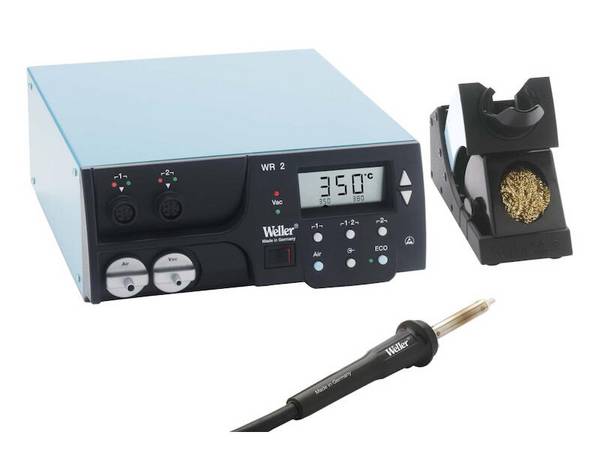 Weller 2-Kanal-Versorgungseinheit WR 2000A Set 230 V 250 W hellblau / schwarz