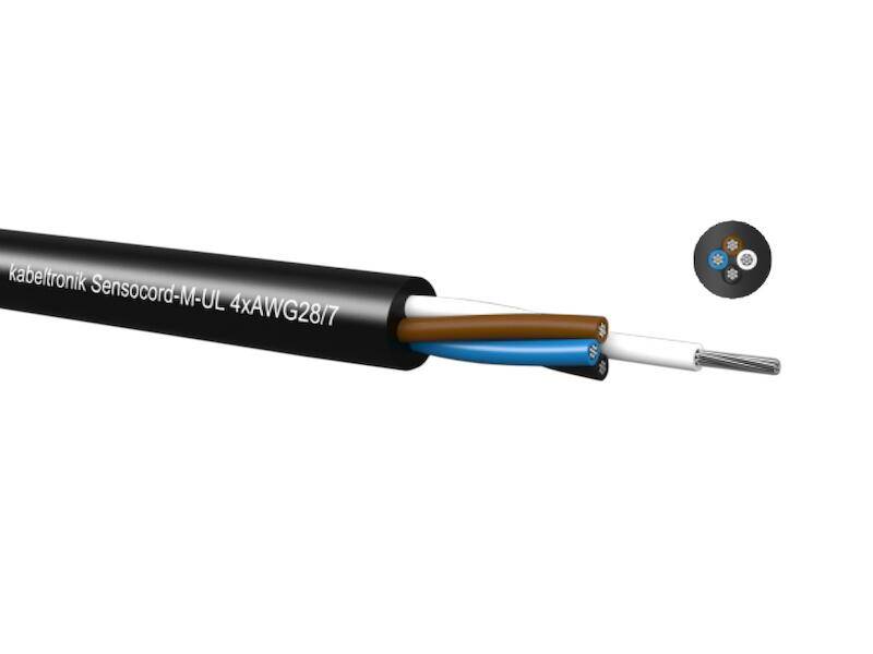 Kabeltronik Miniatur-Sensorkabel UL 5 x 0,09 mm²-0