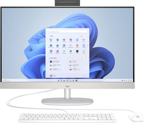 HP 27-CR0007NG AiO 27" FHD R5-7520U 16GB/512GB SSD Win11 8Y3Q4EA#ABD weiß