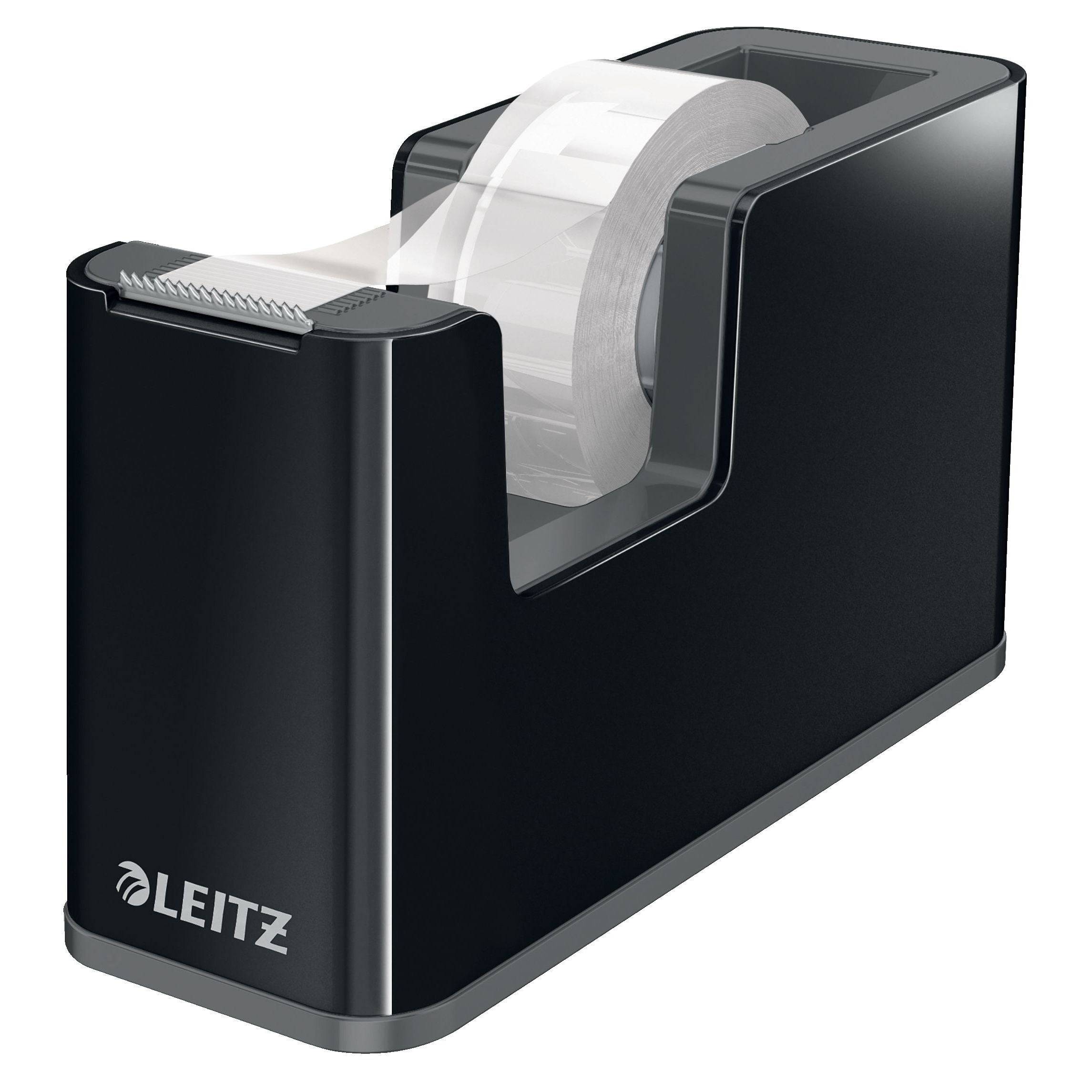 Leitz Tischabroller Duo Colour 53640095 schwarz-2