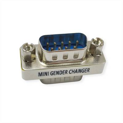 VALUE Mini Gender Changer, 9pol. Stecker-Stecker-0