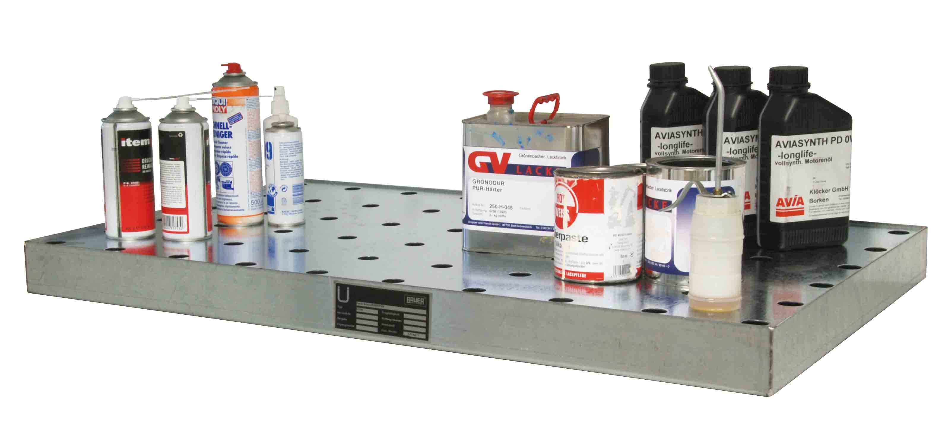 Lochblech-Rost für Kleingebindewanne Typ KGW 4, 40 Liter, Edelstahl-0