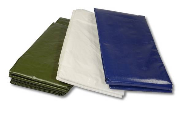 Gewebeplanen 2m x 3m, 150g, weiß