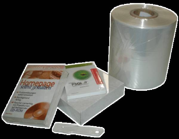 LDPE-Feinschrumpffolie, 250 / 250mm, 19my, transparent