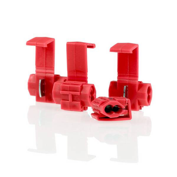 alca® Klemm- Abzweigverbinder rot 0,5-1,0mm², 5 Stk. Kabelverbinder