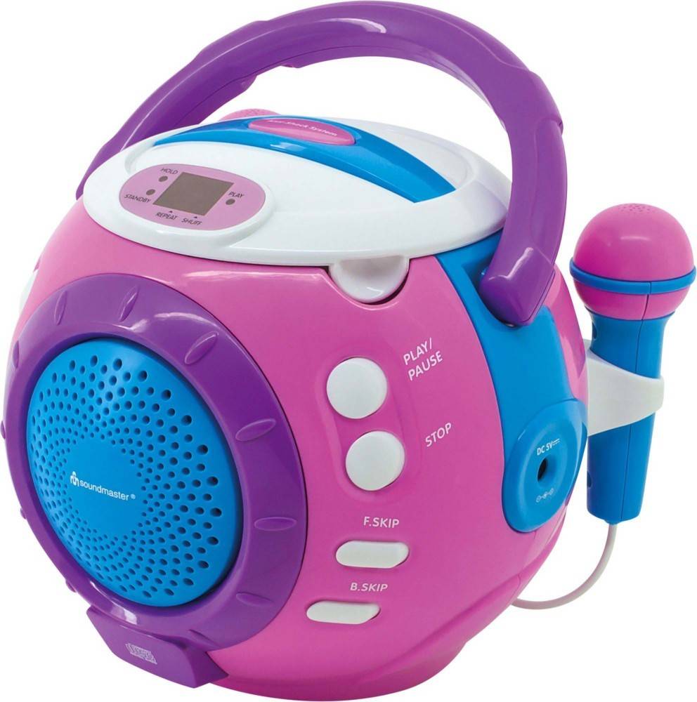 2 Stk. Soundmaster Kinder-CD-Spieler KCD1600PI-0