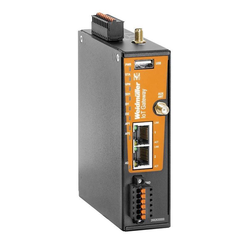 Weidmüller IoT Gateway wireless IOT-GW30-4G-NA-0