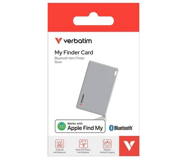 6 Stk. Verbatim Tracker, My Finder Card MYFCR-01S