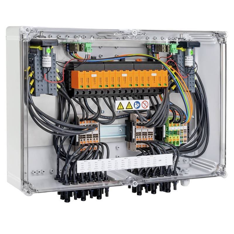WEIDMÜLLER PVC DC 2I 1O 6MPP RD SPD1R WM4 11, Photovoltaik, Generatoranschlusskasten, Feuerwehrschalter-0