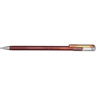 Pentel Gelroller Dual Metallic K110-DFX 0,5mm orange/gelb-1