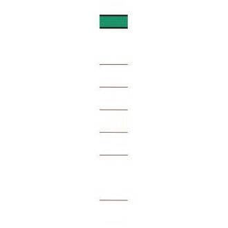 Ordneretikett schmal/lang sk Papier weiß 10St - Artikel: 120004201-1