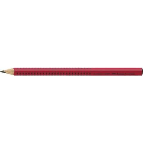 Schulbleistift Jumbo Grip, rot FABER CASTELL 111921-0