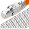 100 Stk. RJ45 Stecker CAT 7 Netzwerkstecker LSA STP