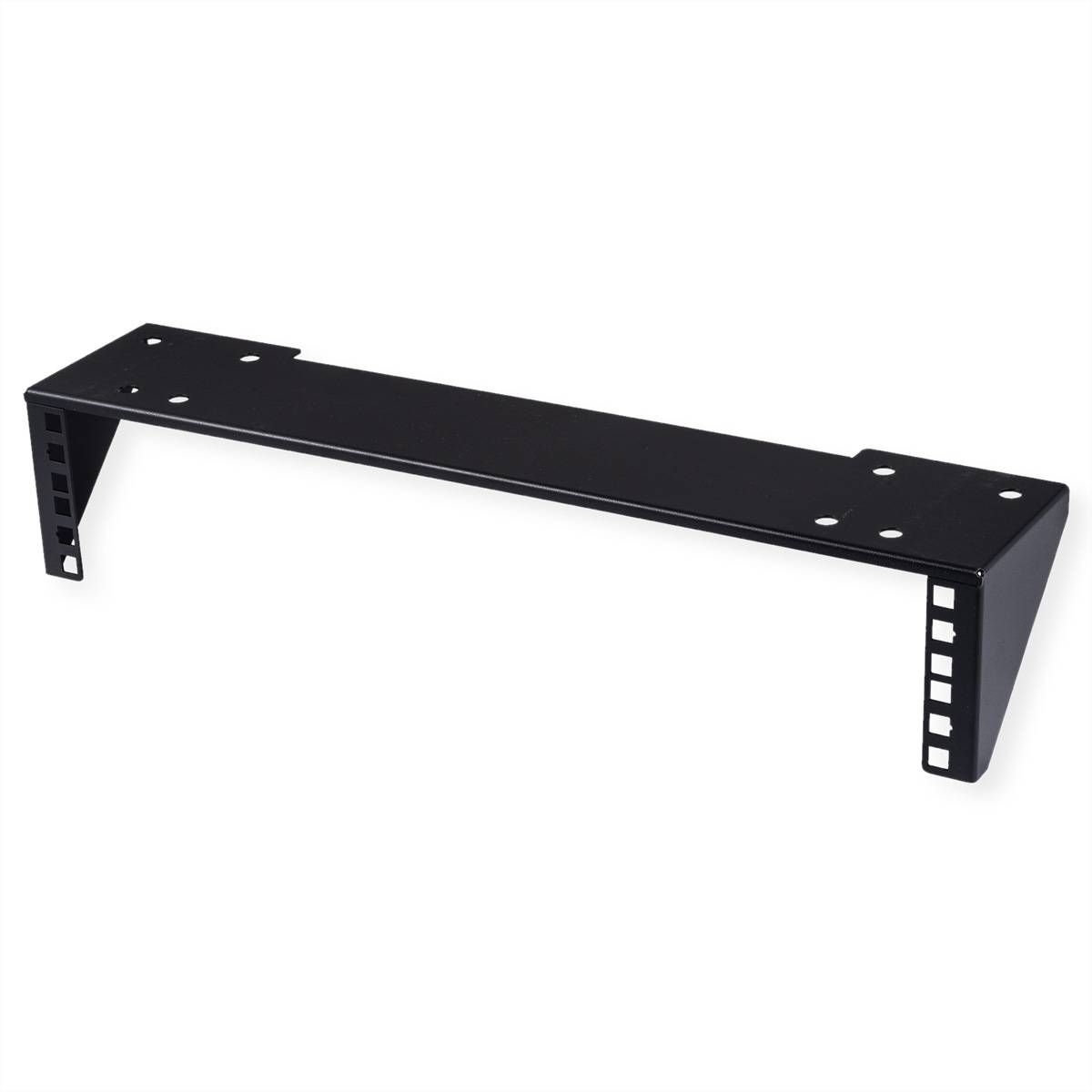 VALUE 19-Zoll-Wand-/Untertischhalterung, 2 HE, schwarz-0