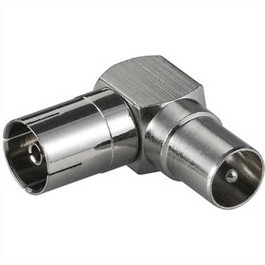 VALUE Koaxial Winkeladapter