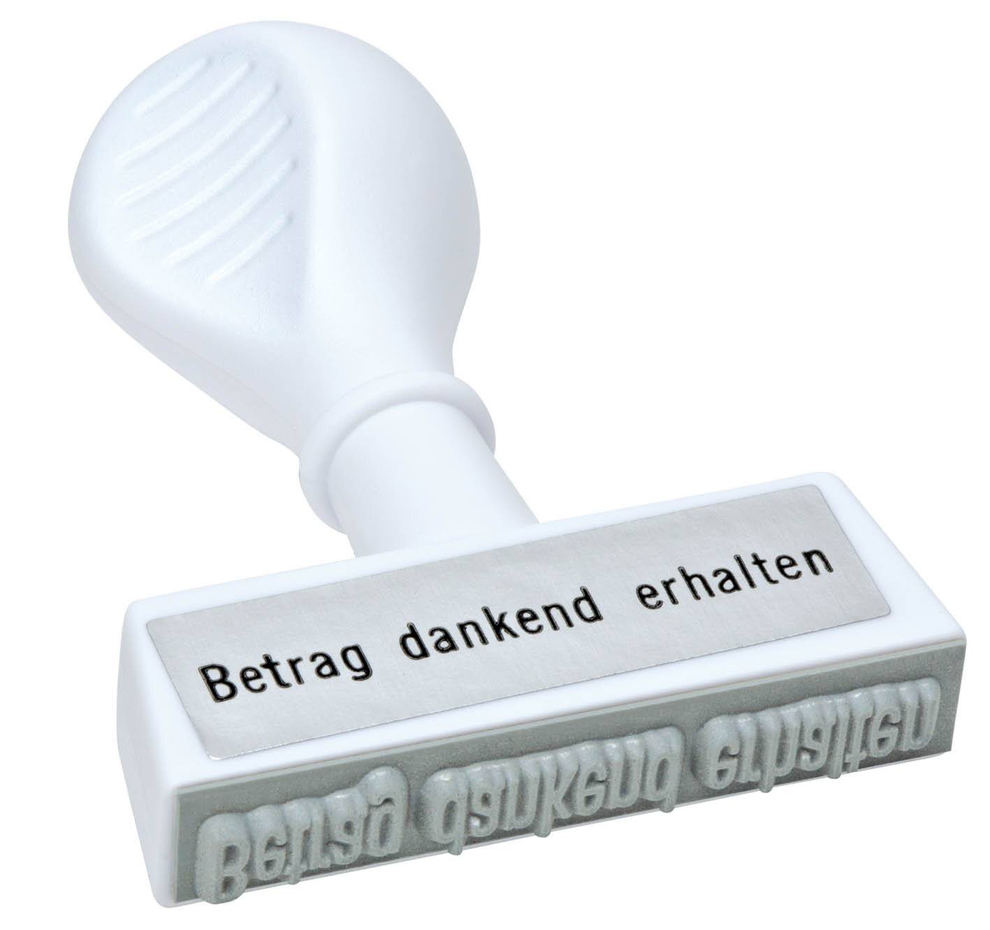 WEDO Stempel Text Betr. dank, Lagertext 4,5cm Breite ws-5