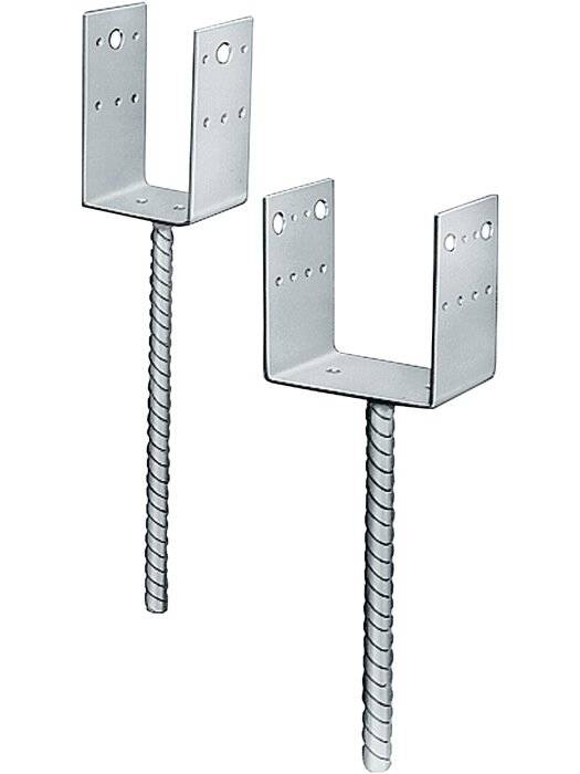 Stützenfuß PPD 100x70x126x5mm STA st.verz.z.Bet.-2