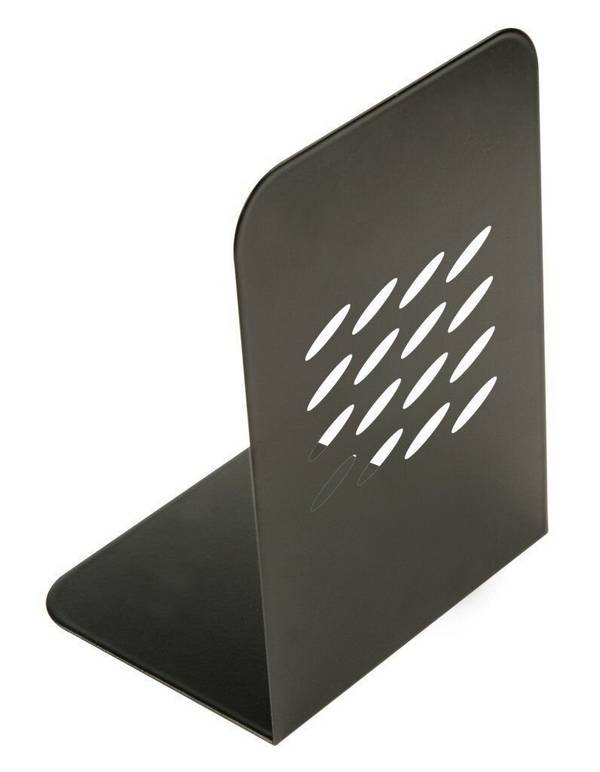 Buchstützen - schwarz, 134 x 190 x 110 mm, 2