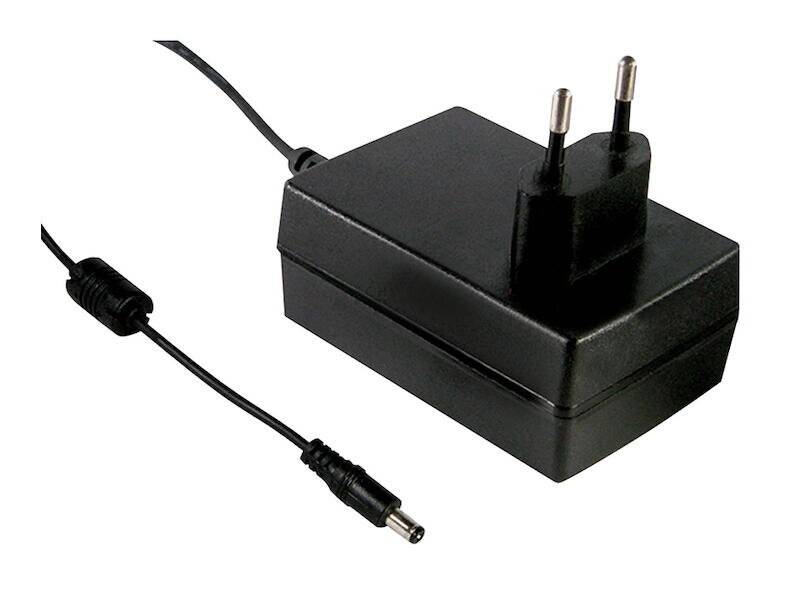 Mean Well Stecker-Netzteil Serie GST18E 18 W 12 V 1,5 A ErP-2-2