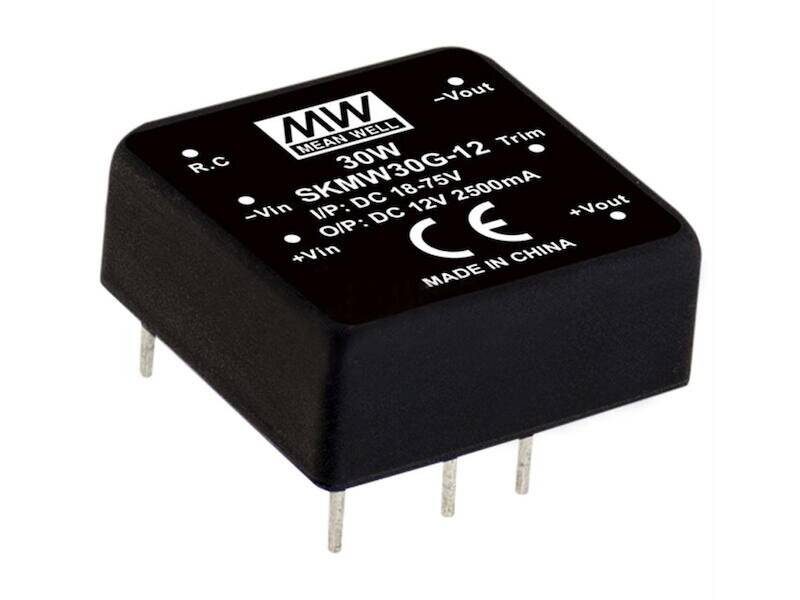 Mean Well DC/DC Wandler Serie DKMW30 DIP1 12 V 1250 mA 30 W-1