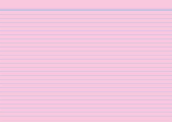 Karteikarten - DIN A6, liniert, rosa, 100