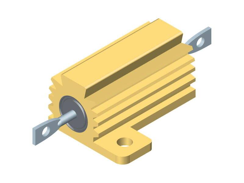 VISHAY Draht-Widerstand MIL-Standard RH025 0,1 Ω ± 1% 25 W