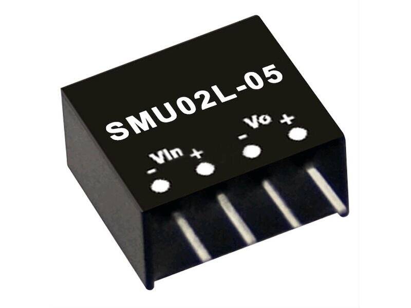 Mean Well DC/DC Wandler Serie SMU02 SIL4 12 V 167 mA 2 W-1