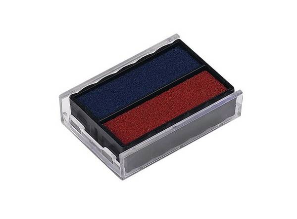 trodat Stempelkissen Printy 81026 blau/rot 2 St./Pack.