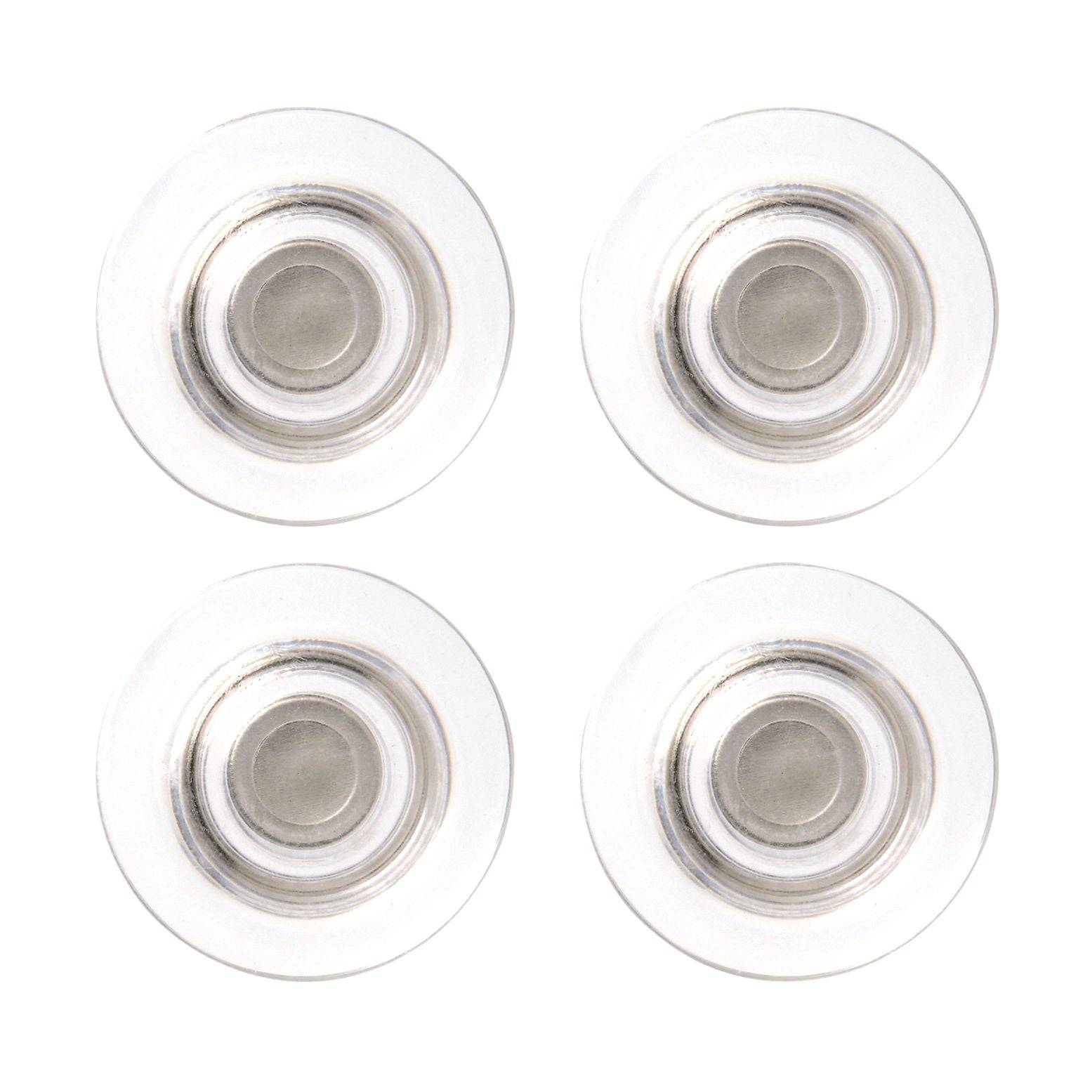 Nobo Magnete 1904116 glasklar 4 St./Pack.-2