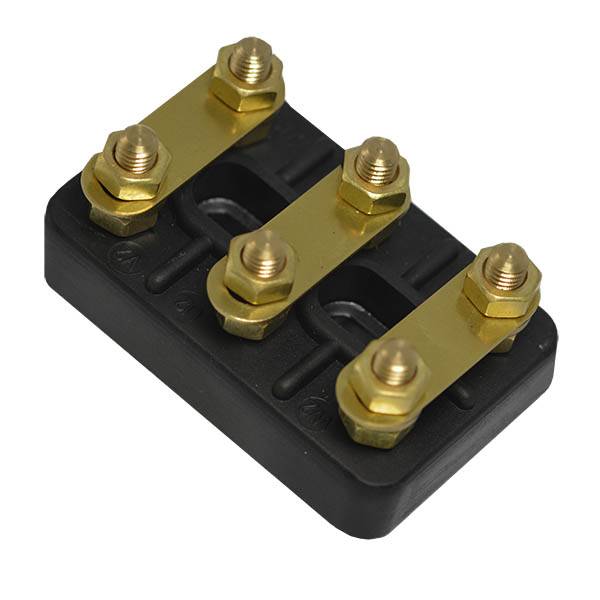 AK 230 Motorklemmbrett Langloch Ausführung "cv" 6-polig M 6-0