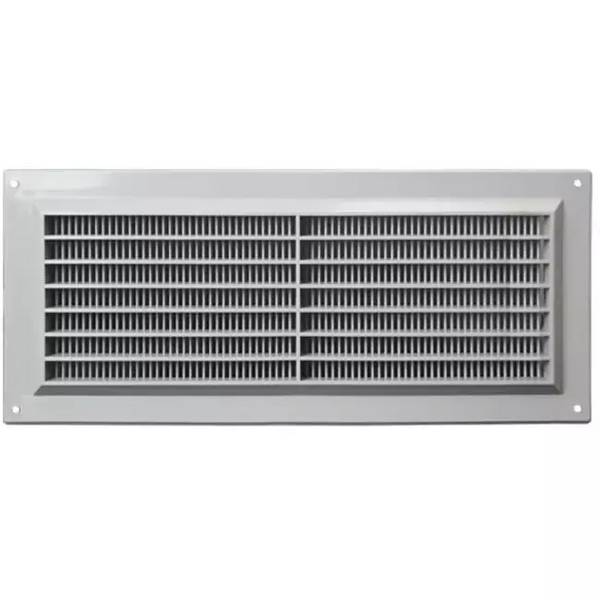Lüftungsgitter rechteckig mit Grill Grau 130x300mm VR1330P