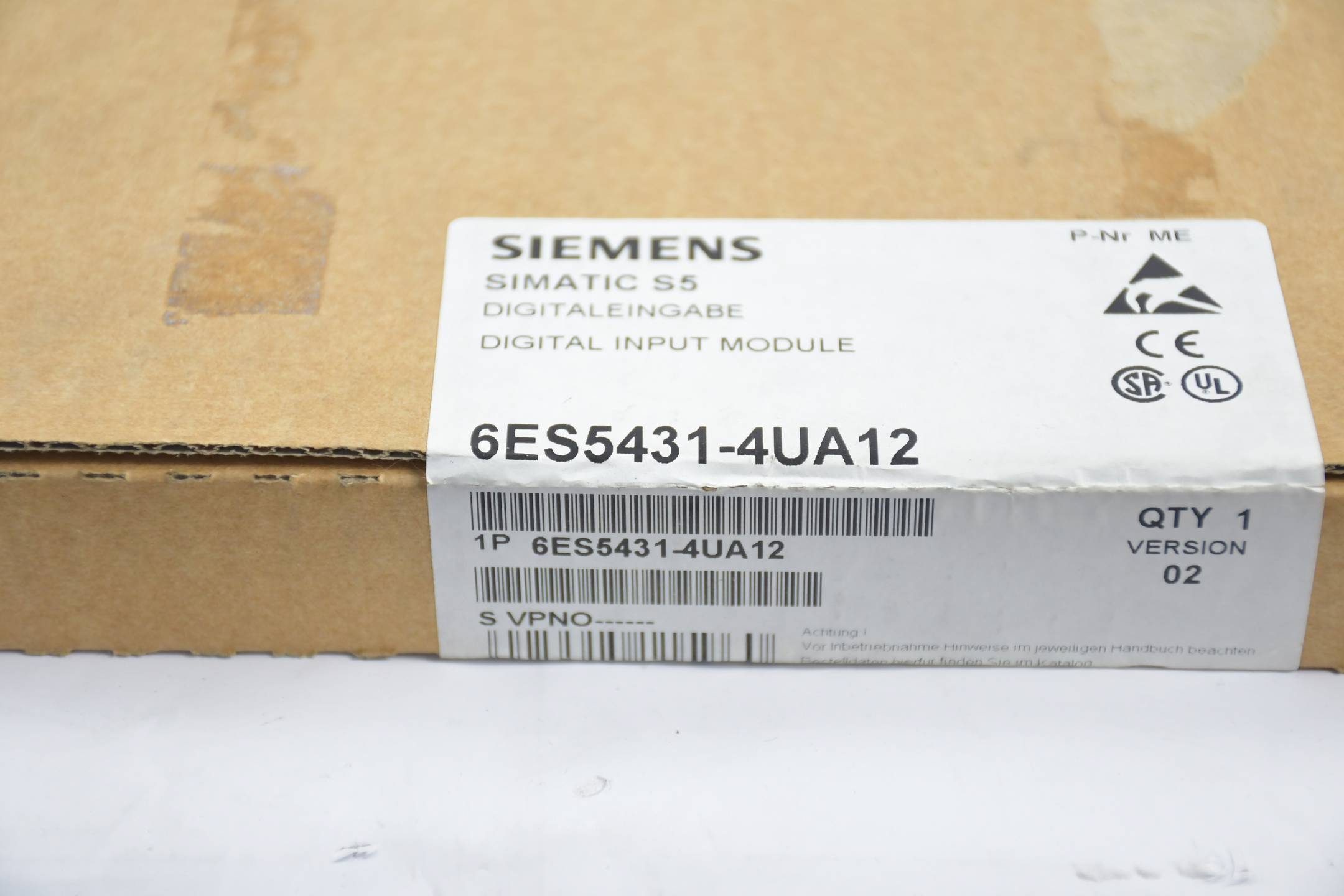 Siemens Simatic S5 Digital Input 431 6ES5431-4UA12 ( 6ES5 431-4UA12 )-1