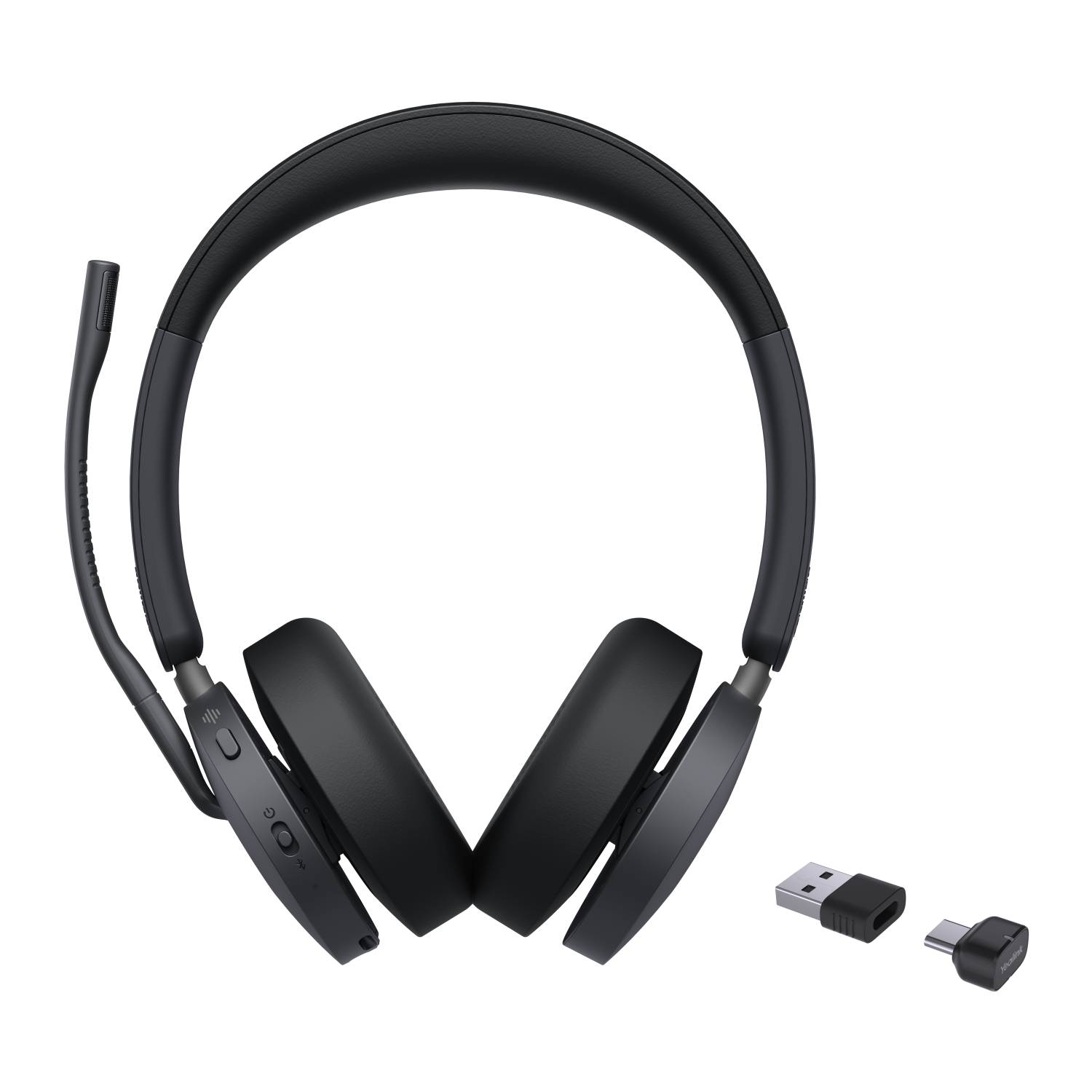 Yealink BH74 Headset On-Ear Bluetooth kabellos aktive Rauschunterdrückung Adapter USB-C via UC-zertifiziert-1