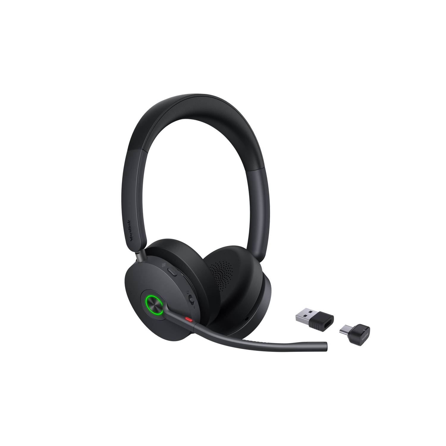 Yealink BH74 Headset On-Ear Bluetooth kabellos aktive Rauschunterdrückung Adapter USB-C via UC-zertifiziert-2
