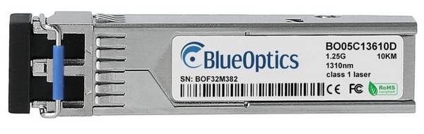BlueOptics Extreme Networks 1G-SFP-LX-OM BlueOptics BO05C13610D SFP Transceiver, 1000BASE-LX,