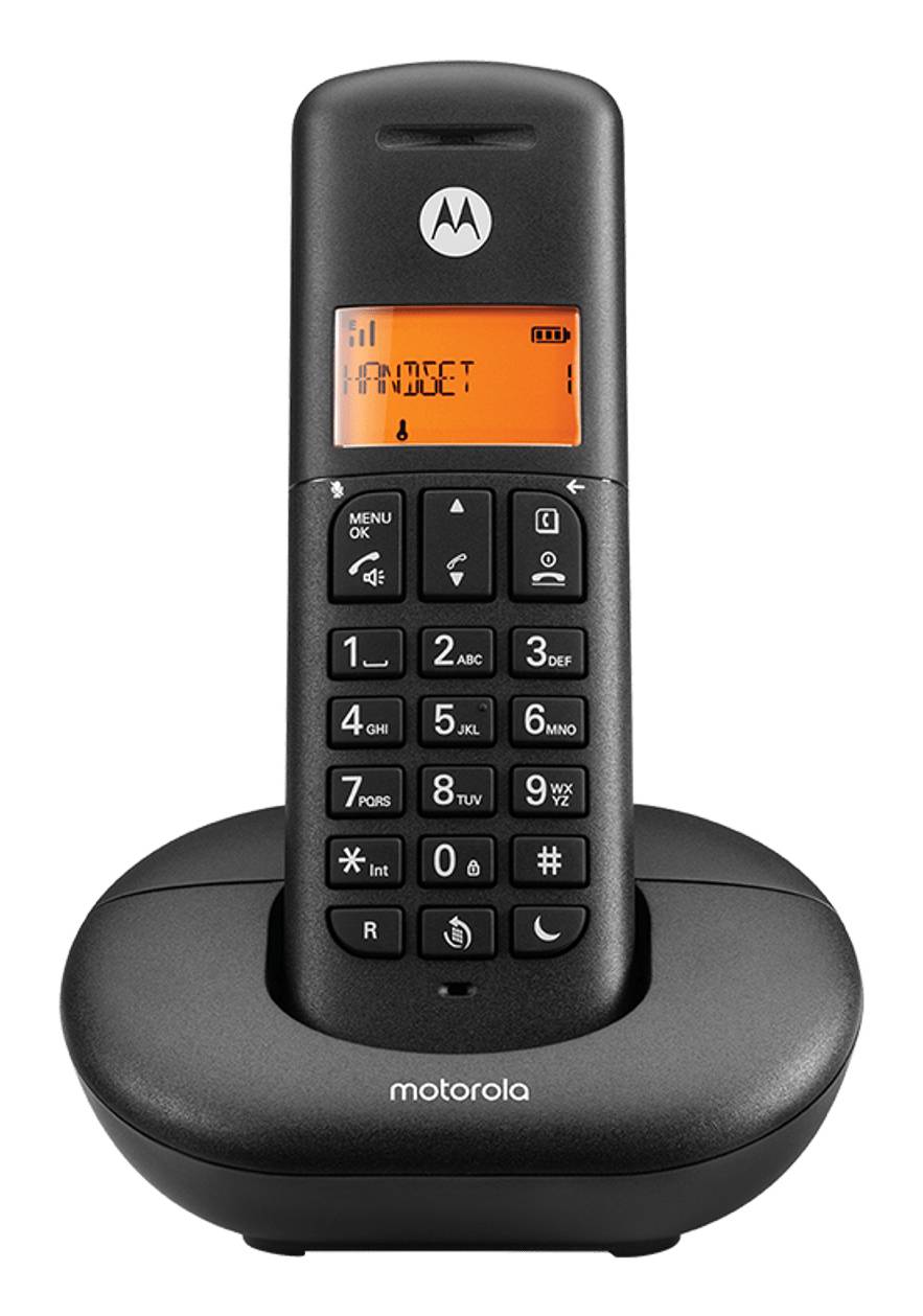 Motorola Solutions Motorola E201, DECT-Telefon, Kabelloses Mobilteil, Freisprecheinrichtung, 50-0