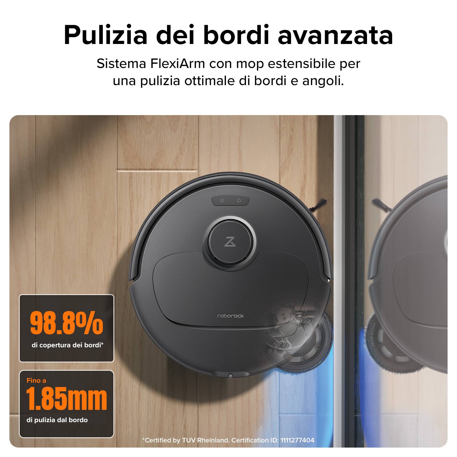 Roborock Saug- und Wischroboter Qrevo Plus Schwarz-1