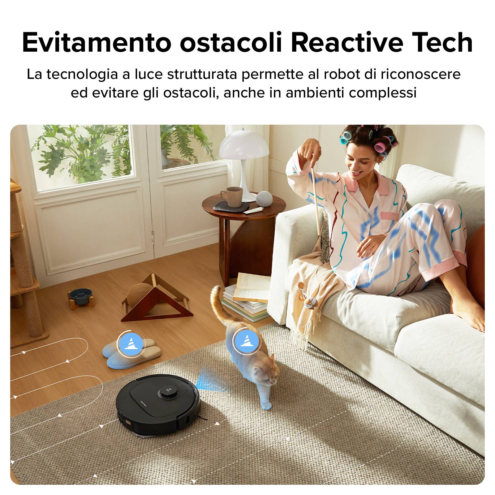 Roborock Saug- und Wischroboter Qrevo Plus Schwarz-4